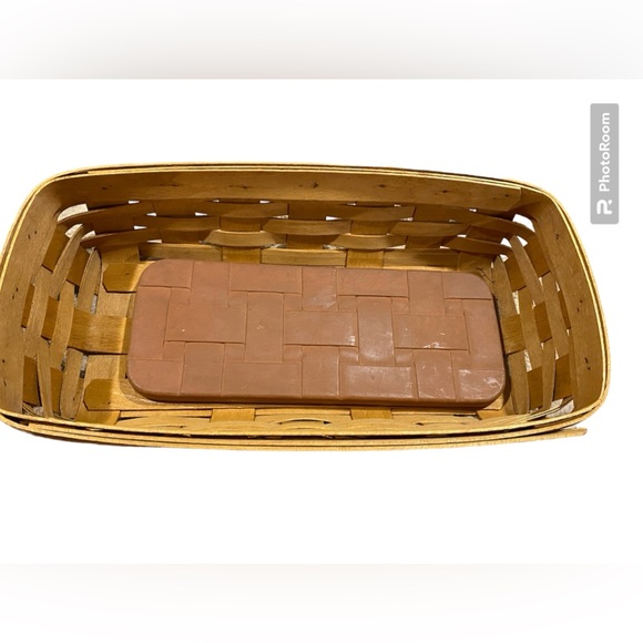Longaberger Accents Longaberger Bread Basket With Hot Stone Poshmark